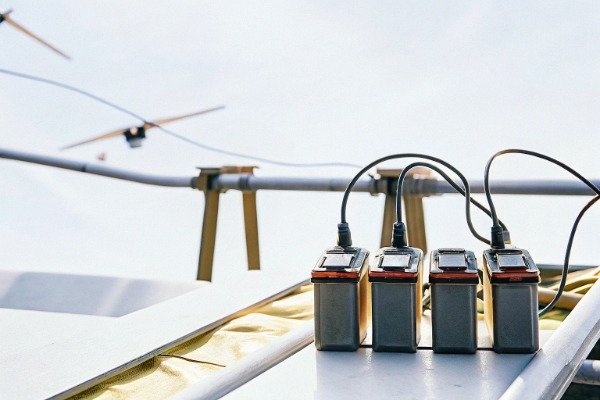 Battery charging station Charging battery firefighting drone multi station setup (ID#5)