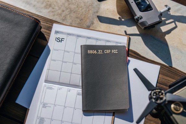 Drone documents Customs drone documents flat lay composition (ID#3)