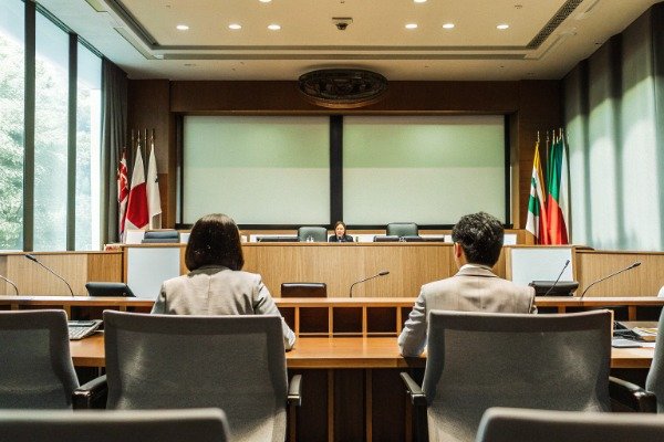 International arbitration center courtroom interior (ID#4)