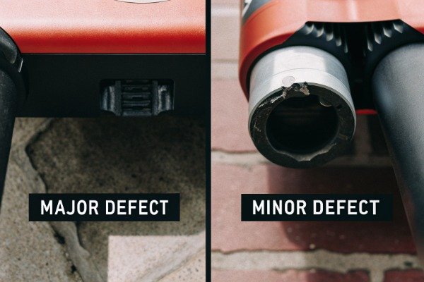 عيوب الطائرات بدون طيار عيوب الطائرات بدون طيار الرئيسية والثانوية الموسومة عن قرب (ID#4)