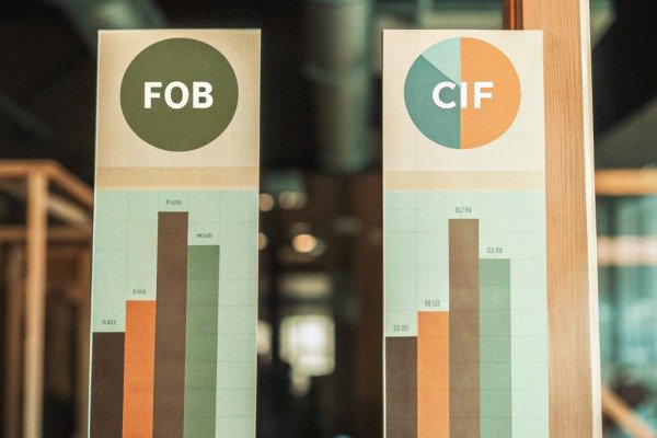 جدول شروط الشحن مخطط شروط الشحن فوب وسيف على النافذة الزجاجية (ID#2)