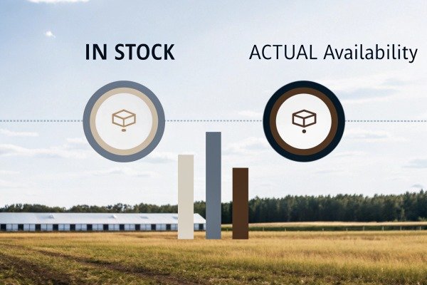 Graphic showing stock vs actual availability (ID#4)