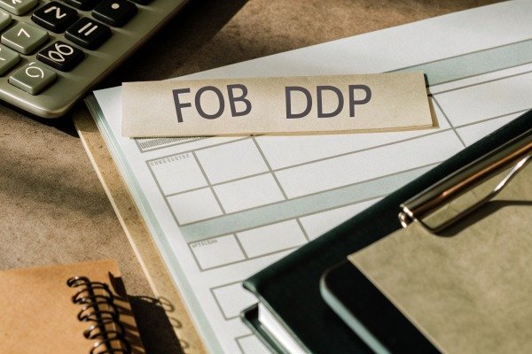 FOB and DDP shipping terms on paper (ID#2)