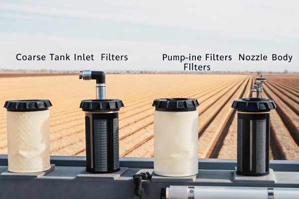 Drone filters Filters for agricultural drone spraying system (ID#2)