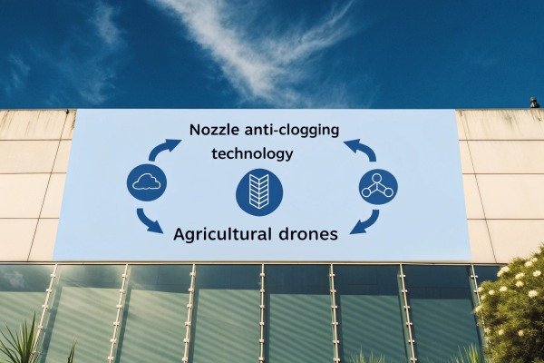 Anti-clogging tech Billboard showing drone nozzle anti-clogging technology (ID#5)
