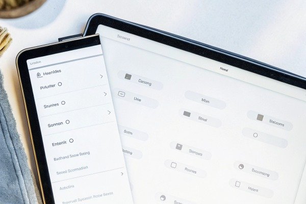 App interface Tablet and smartphone showing app interface (ID#3)