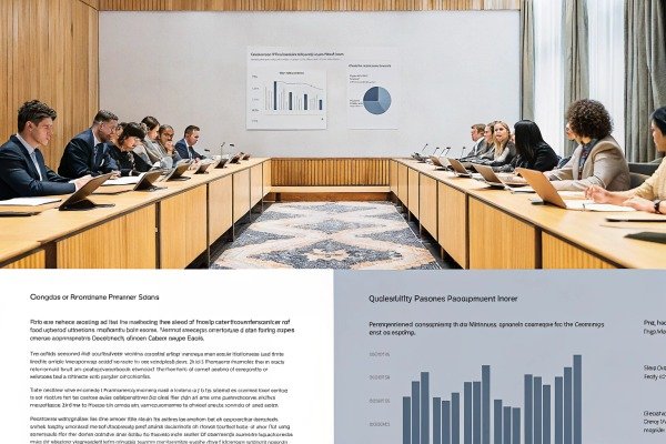 Business meeting with charts on screen (ID#2)