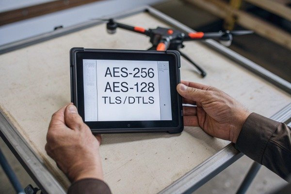 Close-up of a high-performance drone motor and carbon fiber propeller (ID#2)