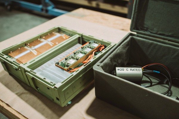 Close-up of a high-tech drone camera lens and gimbal system (ID#2)