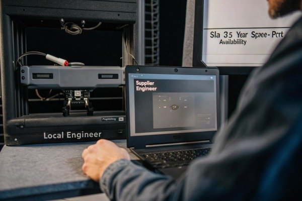 جهاز تحكم عن بُعد مزود بهاتف ذكي متصل بهاتف ذكي لقيادة طائرة تجارية بدون طيار (ID#4)