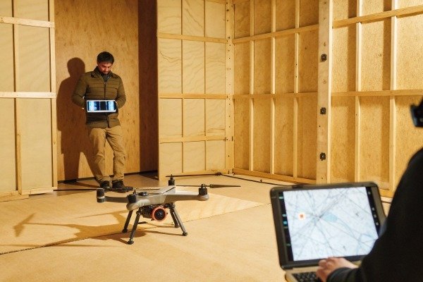 Live geofencing map showing real-time European airspace data (ID#2)