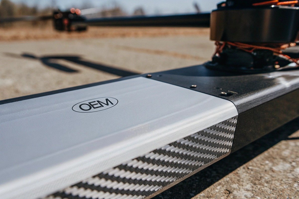 High-end OEM branding and custom packaging for firefighting drone exhibition units (ID#4)