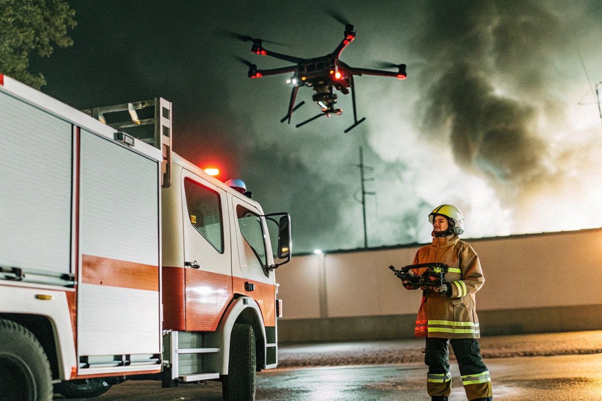 Evaluating rapid deployment capabilities for firefighting drones in emergency rescue operations (ID#1)