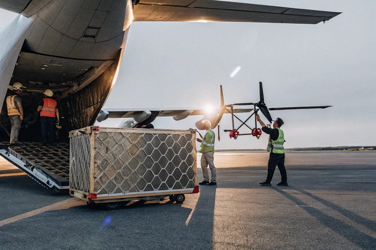 Switching to air freight from Shenzhen for faster delivery of firefighting drone shipments (ID#2)