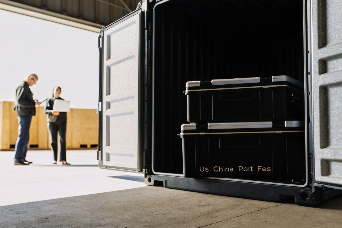 Factors influencing storage costs for firefighting drones including lithium battery handling and port fees (ID#3)