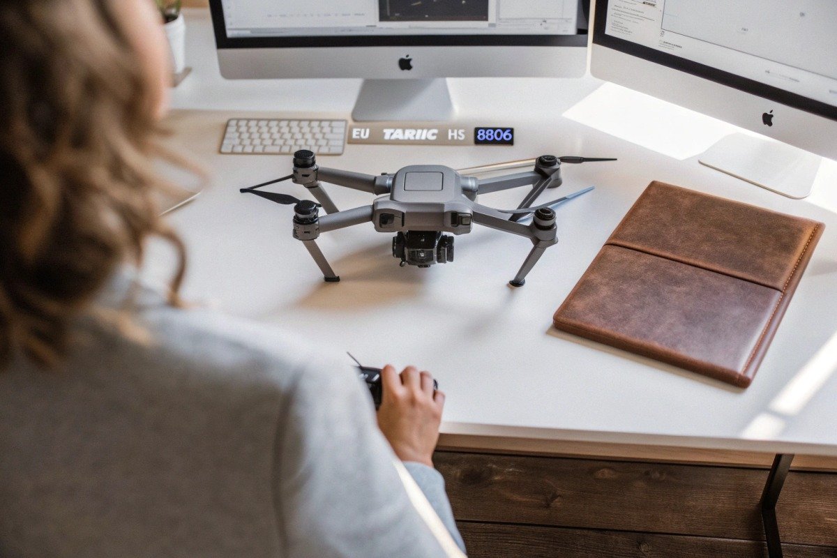 Determining EU import duty rates for Chinese firefighting drones using TARIC database HS codes (ID#2)