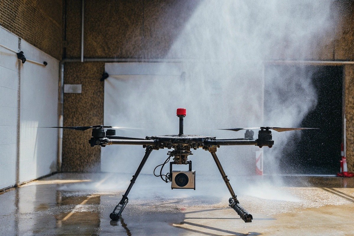 Remote FAT Process Management Managing remote factory acceptance testing for firefighting drones using video streaming and digital records (ID#5)