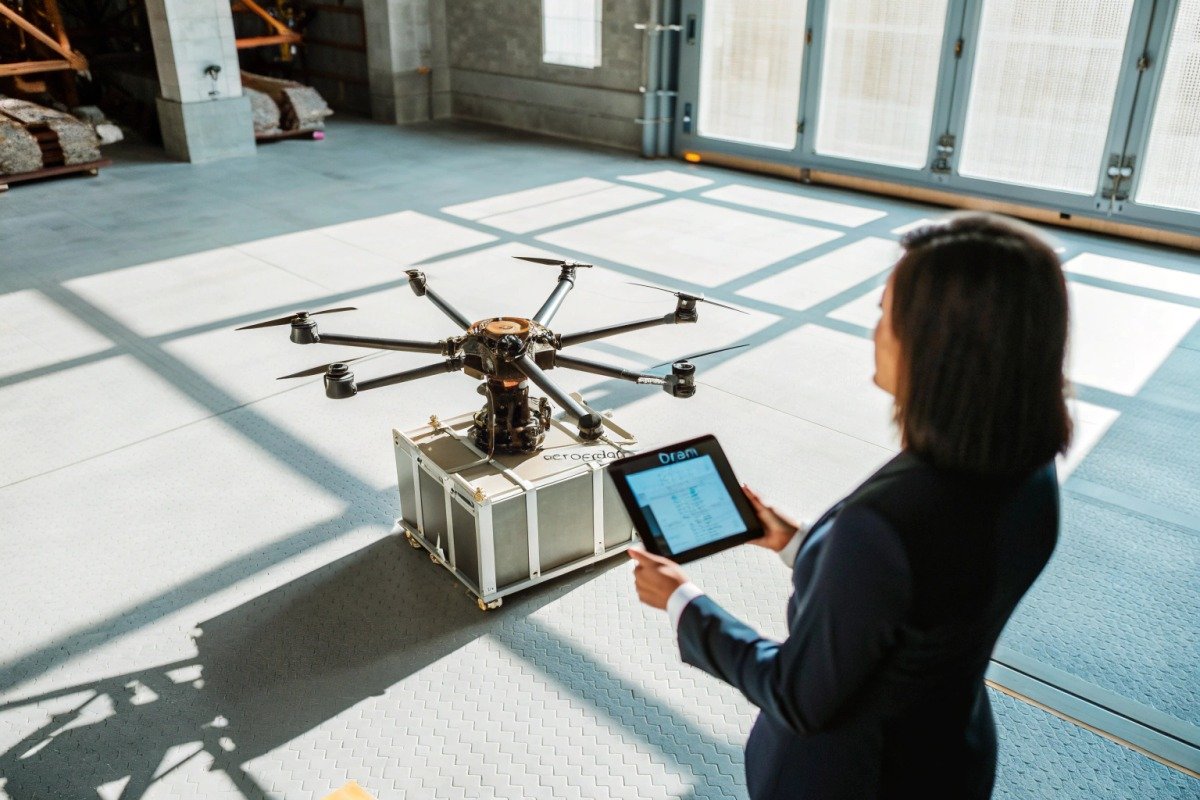 Firefighting drone MTOW compliance verification for operating license requirements (ID#1)