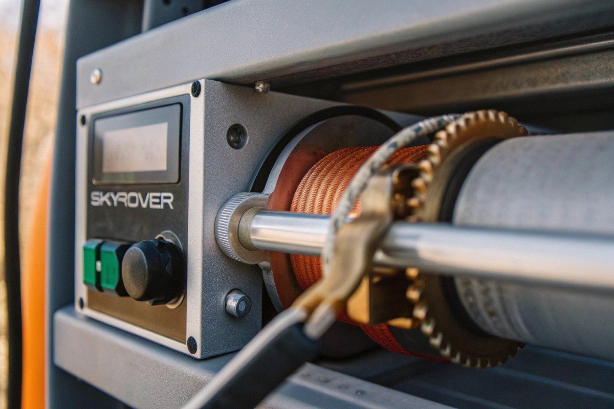 Technical specifications for drone winch systems to prevent cable entanglement and ensure safety (ID#3)