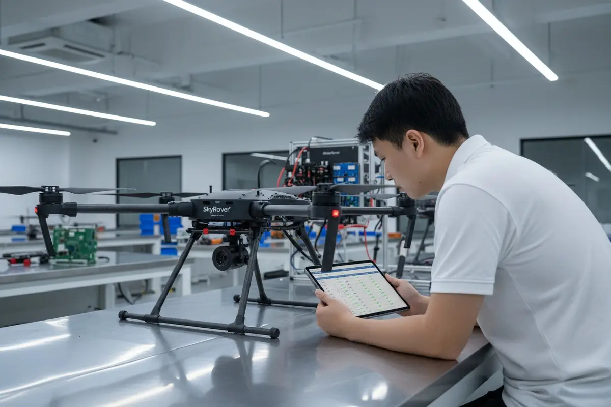 How to Create a Sample Testing Checklist to Verify Performance When Sourcing Agricultural Drones?