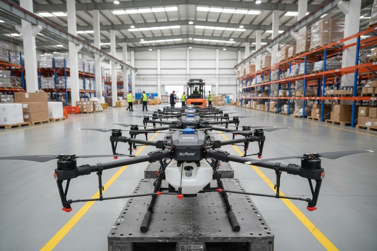 Deducting agricultural drone sample fees from bulk orders of ten or more units (ID#3)