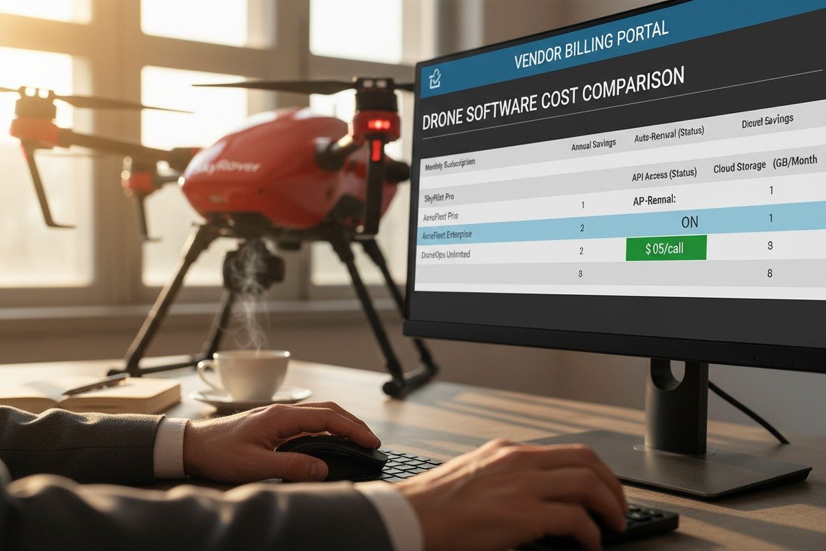Negotiating multi-year software maintenance pricing during the initial drone procurement process (ID#4)