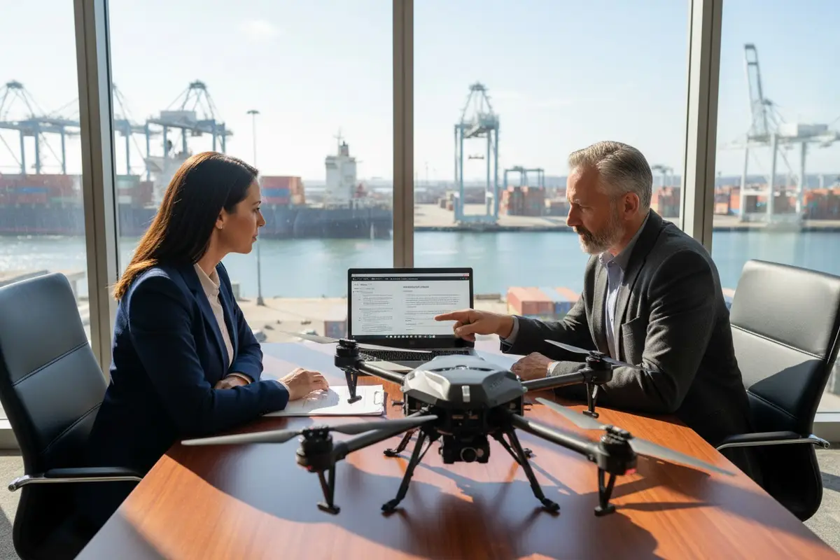 Comment choisir le meilleur transitaire maritime pour les drones agricoles sensibles ?