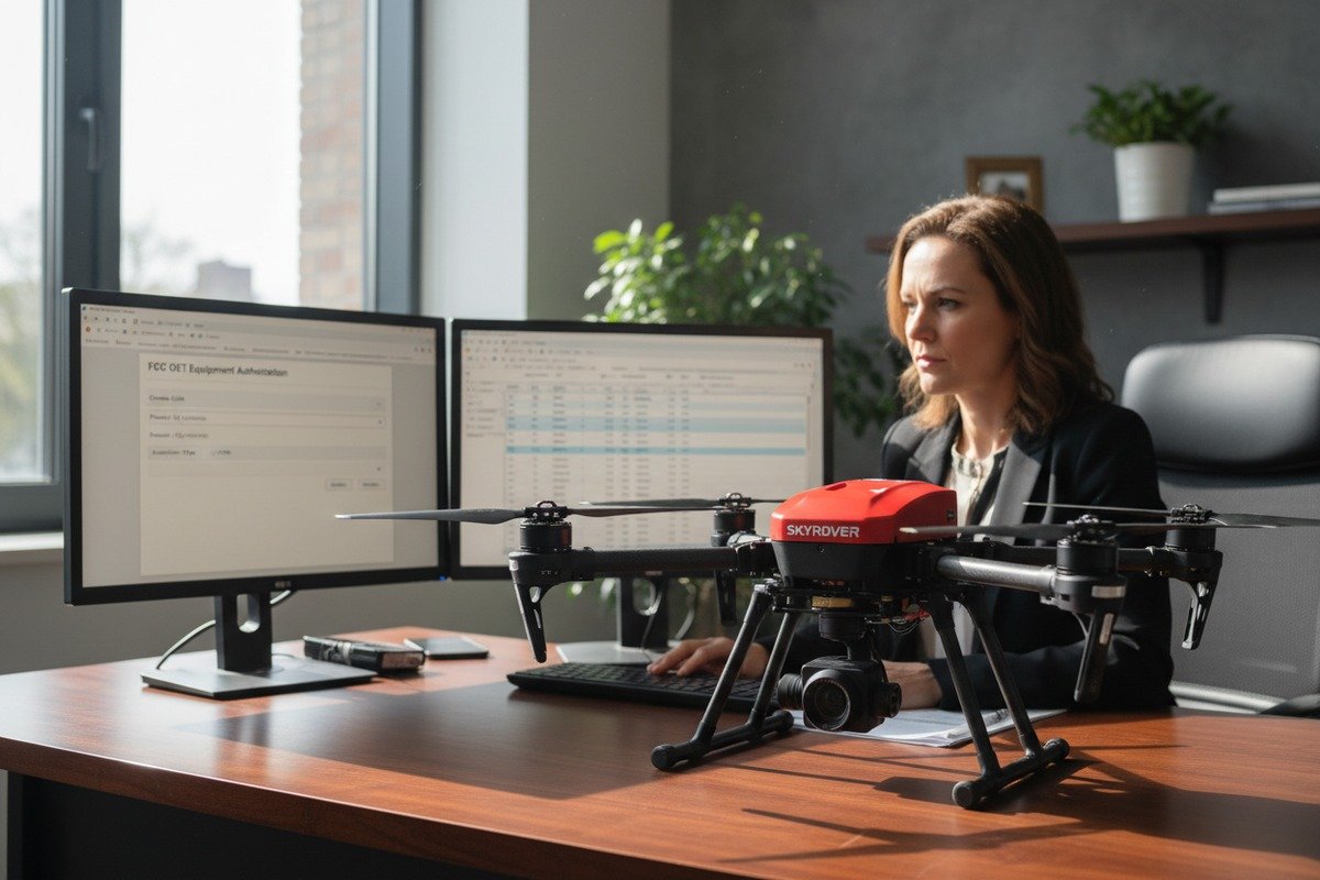 Verifying FCC certifications for Chinese firefighting drones used in US public safety operations (ID#1)