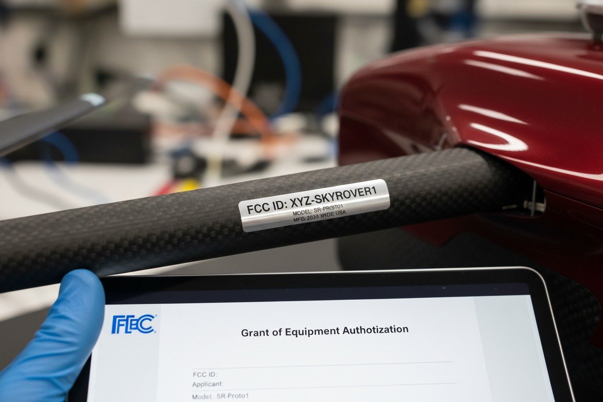 Accessing the FCC OET database to verify authentic and active drone FCC ID grants (ID#2)