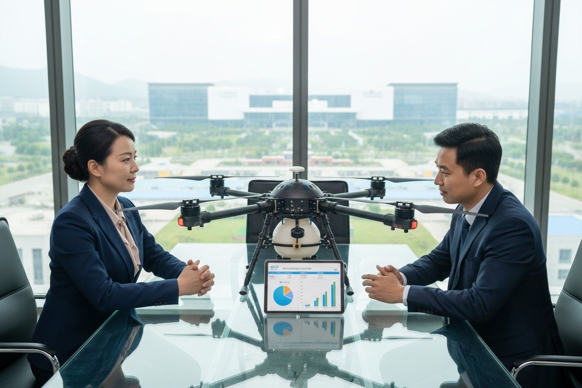 Negotiating urgent air freight cost sharing for agricultural drone shipments (ID#1)