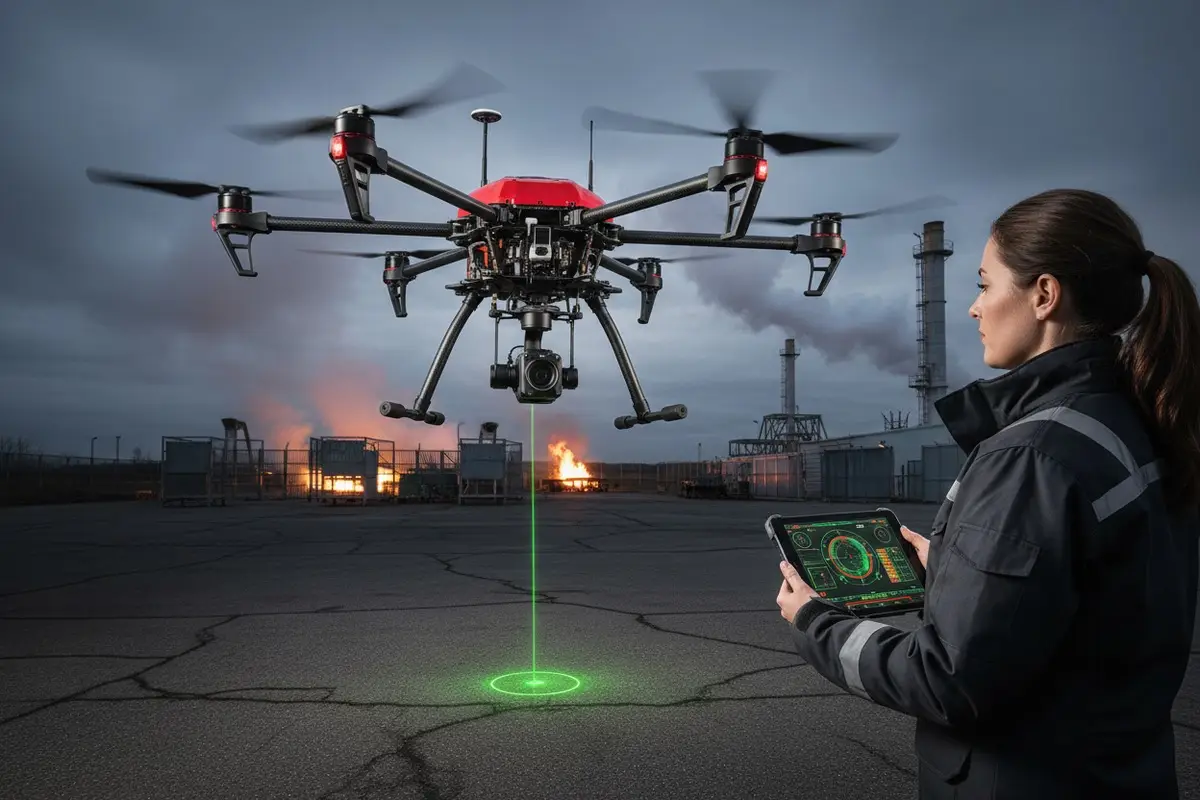What Technical Details to Verify for Firefighting Drone Extinguishing Projectile Delivery Accuracy?