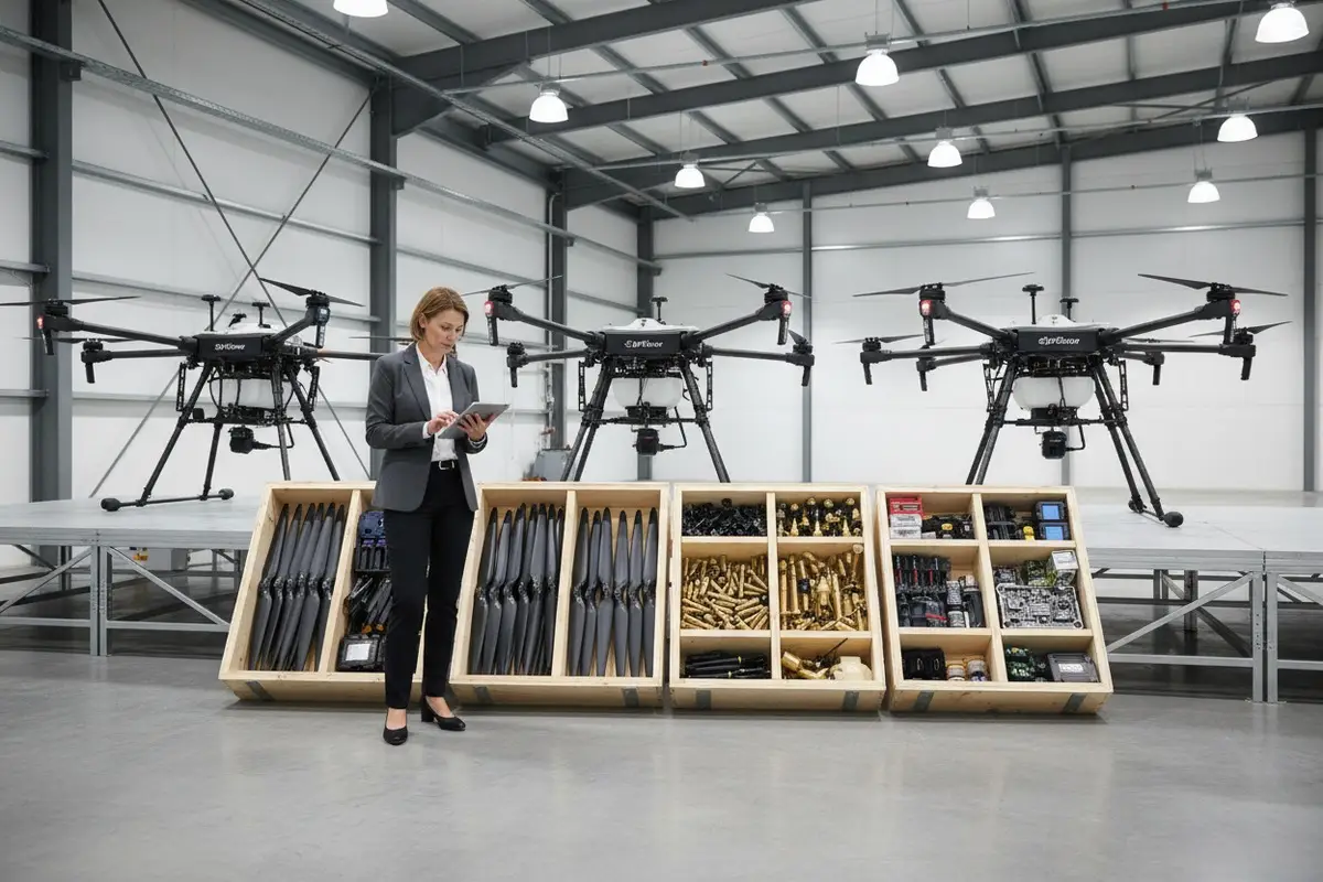 How to Negotiate the Free Spare Parts Ratio When Sourcing Agricultural Drones?