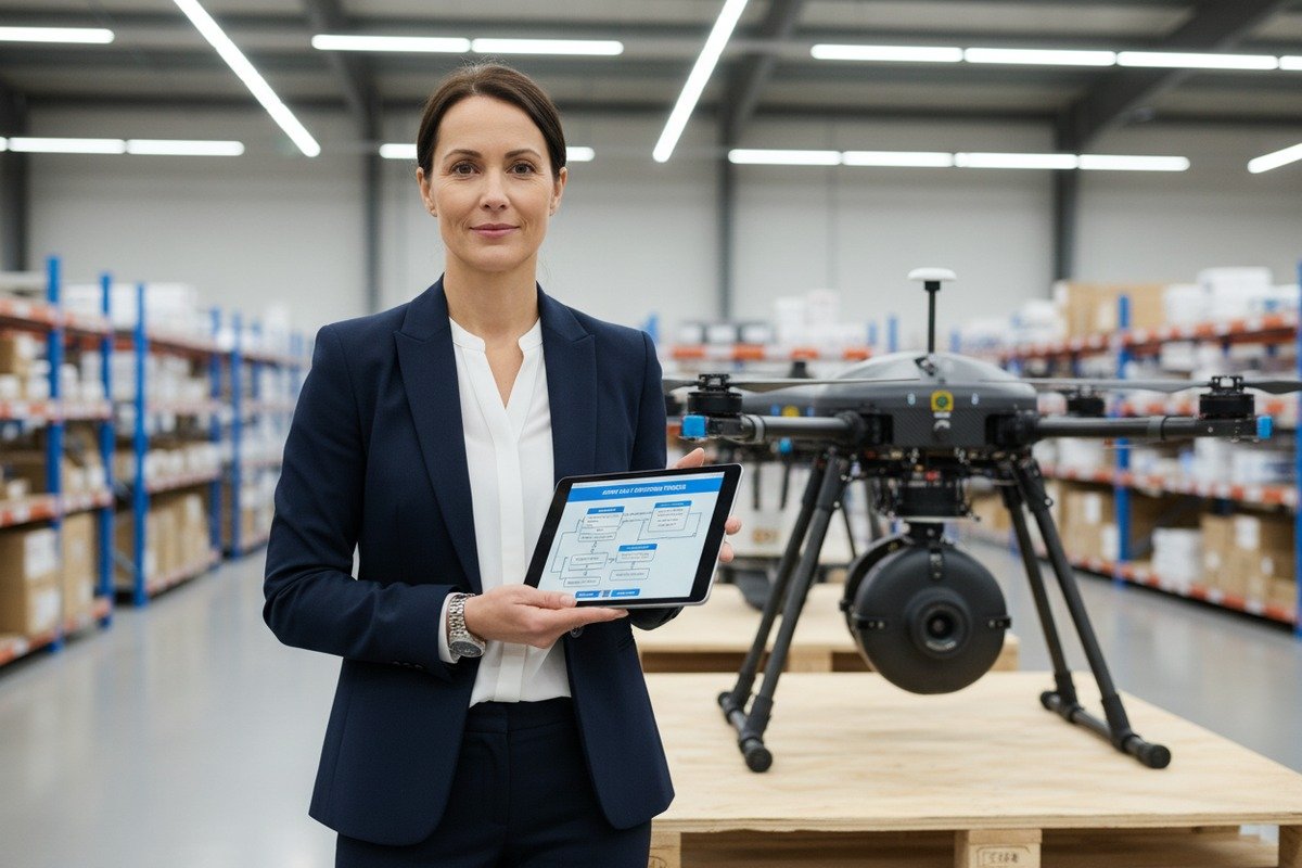 Agricultural drone after-sales fault reporting process and procurement management (ID#1)