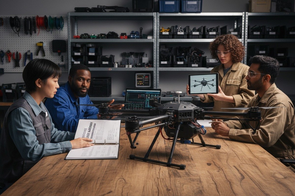 Beantragung eines maßgeschneiderten technischen Schulungsplans für landwirtschaftliche Drohnenteams mit spezifischen Lernzielen (ID#2)