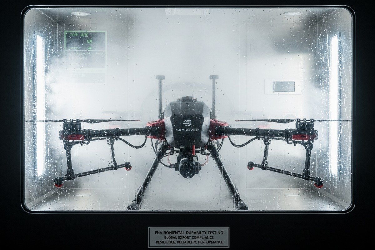 Requesting additional stress testing for custom OEM agricultural drones including pesticide exposure (ID#5)