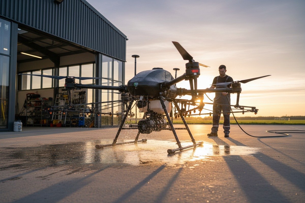 Drone Maintenance and Durability Questions regarding long-term durability maintenance and warranty for agricultural drone protective finishes (ID#4)