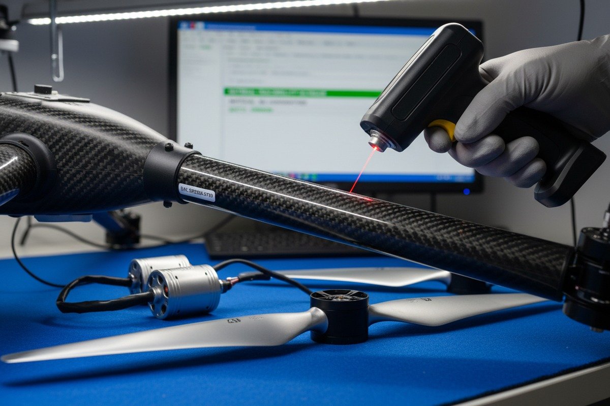 Detailed component inspection report ensuring durable high-end parts for firefighting drones (ID#5)