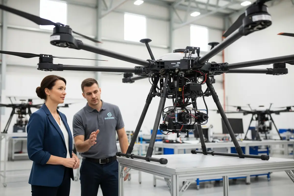 Comment s'informer sur la calibration du système de pulvérisation lors de l'achat de drones agricoles ?