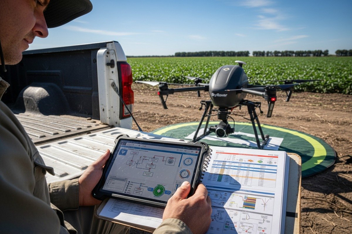 Customizing agricultural drone software for chemical viscosity-based calibration and real-time flow compensation (ID#4)