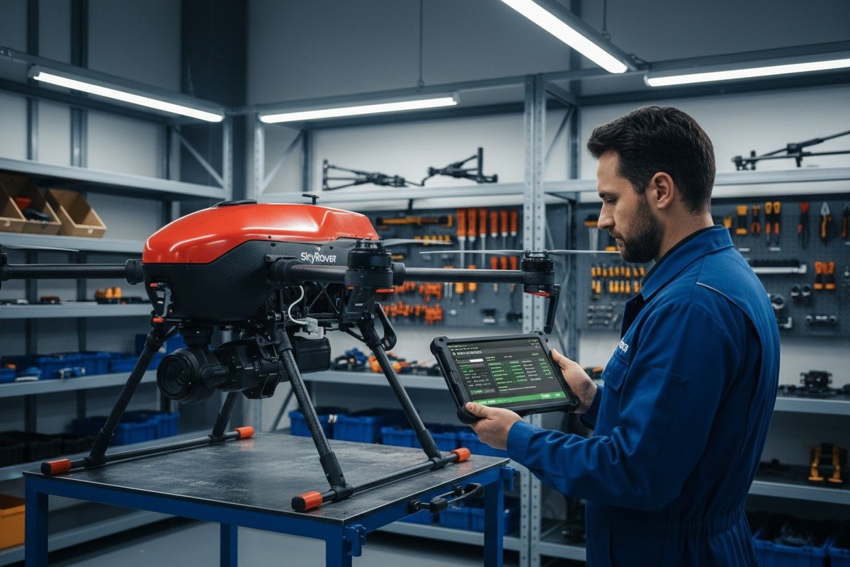 Auswirkungen der Seriennummernverwaltung auf die Wartung von Drohnen und langfristige Garantieansprüche (ID#3)