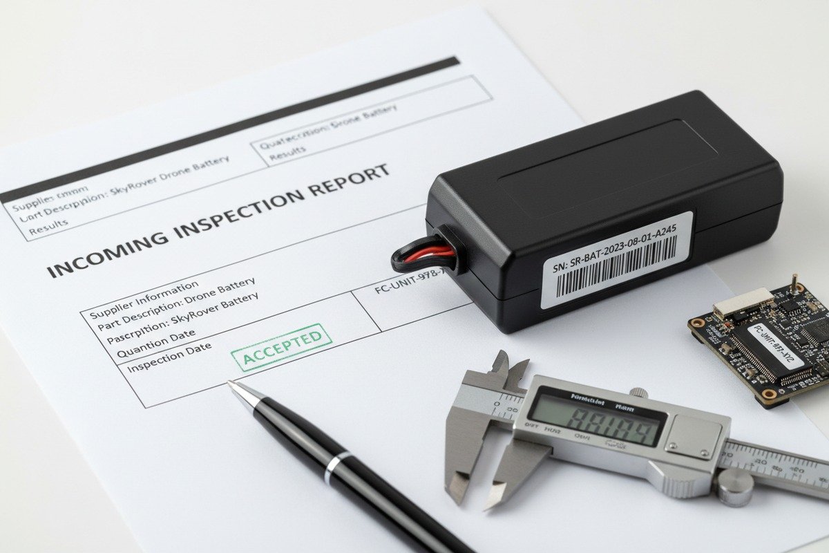 Dokumentation für Drohnen-Seriennummernstandards und internationale Exportanforderungen (ID#4)