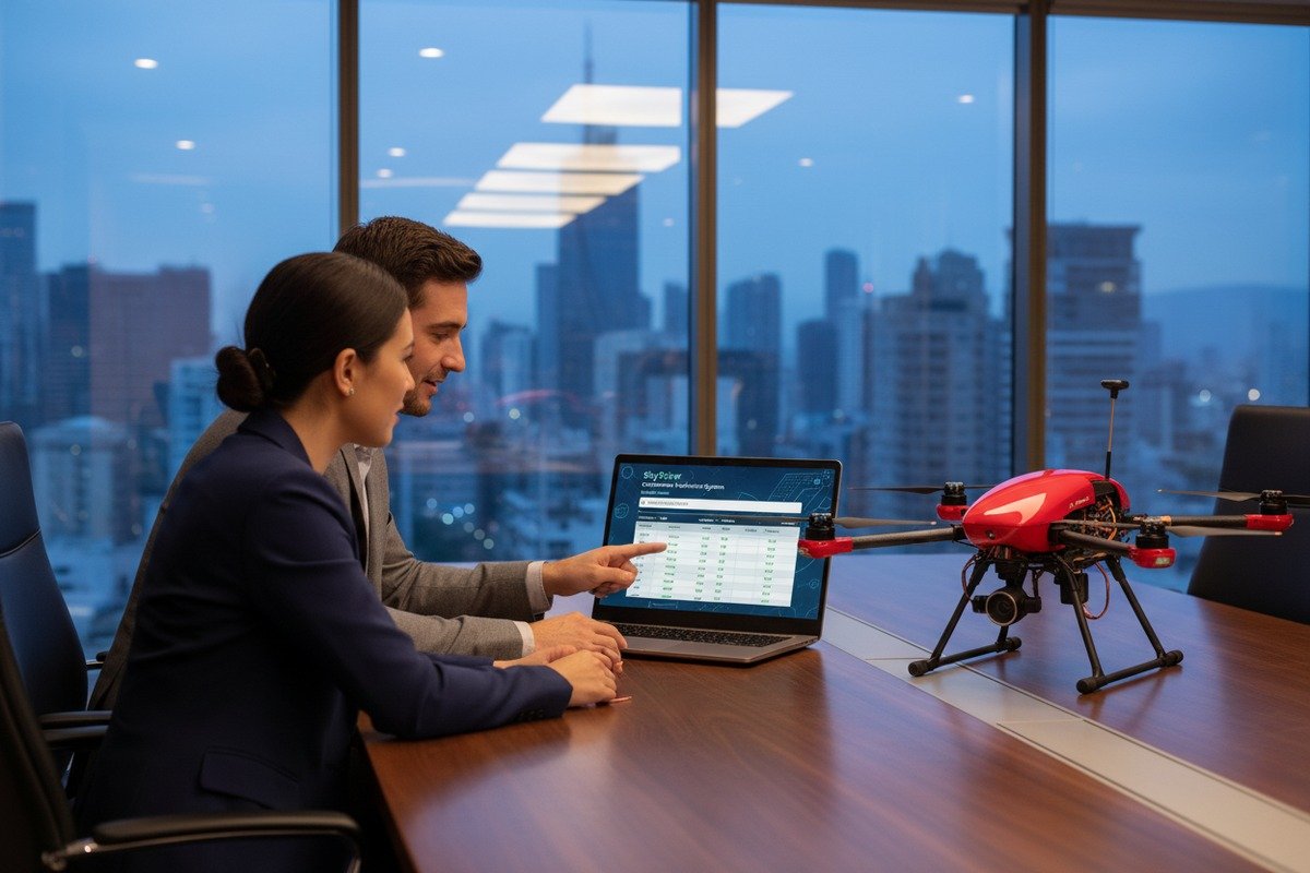 Verknüpfung von Drohnen-Seriennummern mit spezifischen Qualitätskontrolltestergebnissen und Kalibrierung (ID#5)