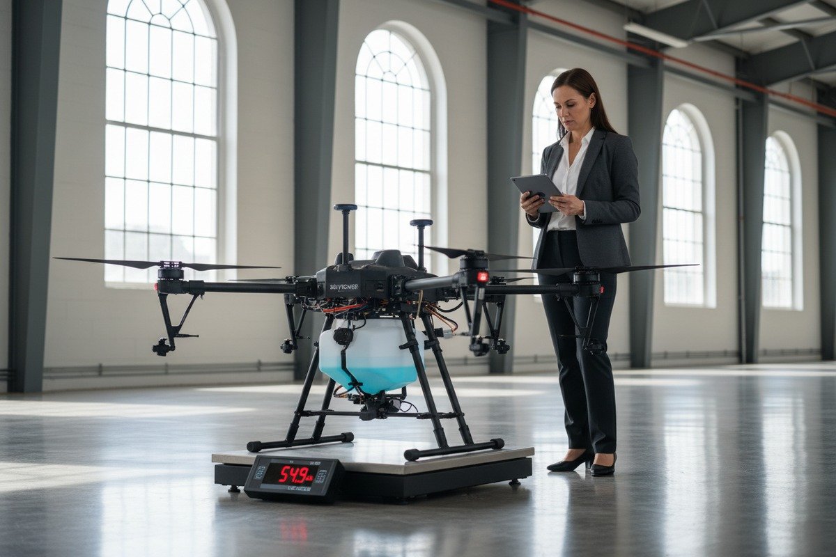 Evaluating agricultural drone weight for US state exemption standards during the purchasing process (ID#1)