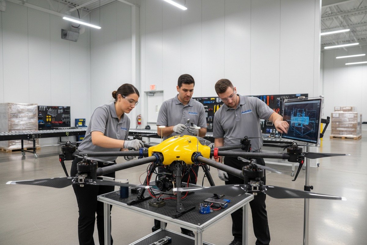 Comprehensive maintenance training program from a Chinese firefighting drone manufacturer for technical teams (ID#2)