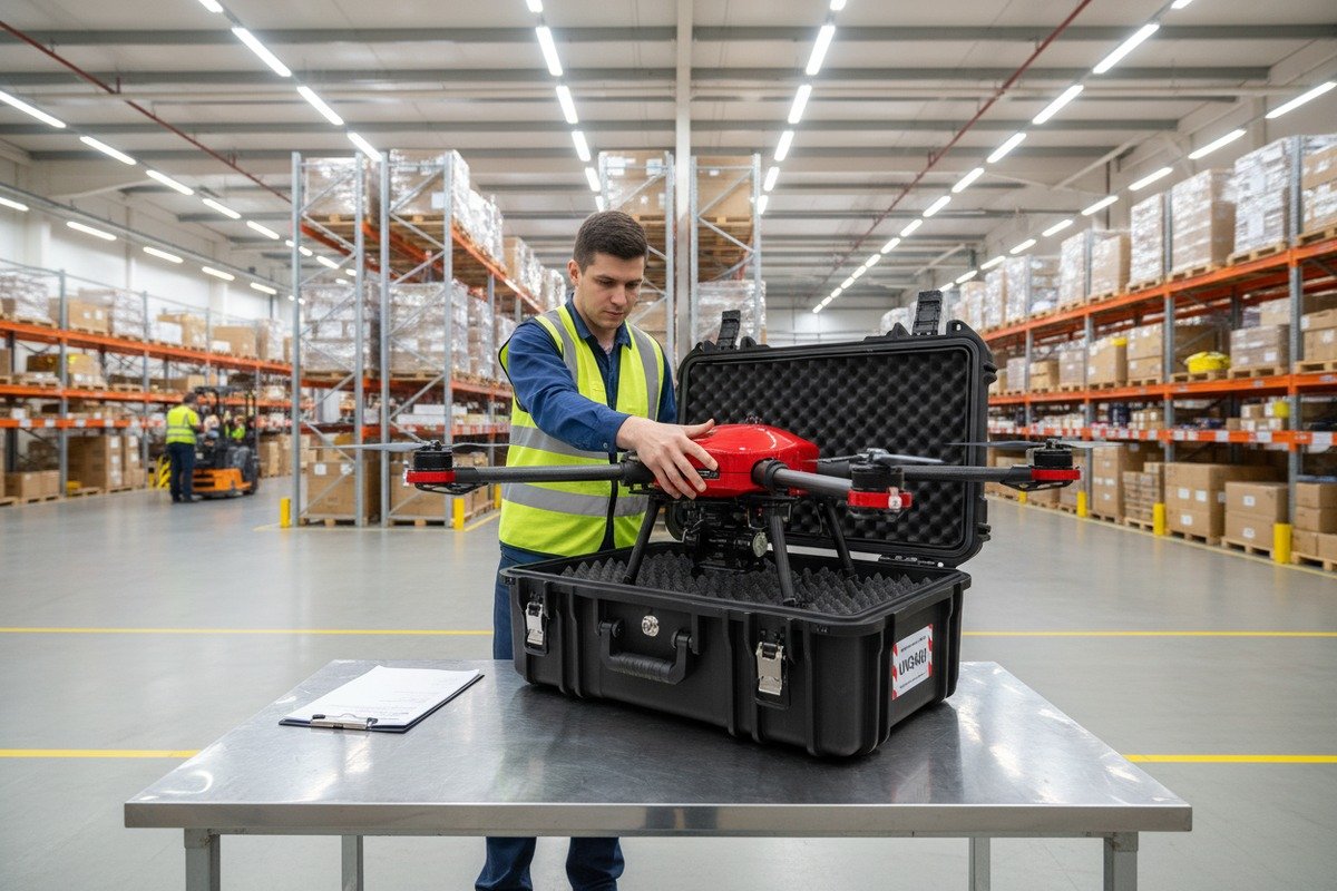 Streamlining customs and shipping for returning faulty firefighting drones with proper documentation (ID#2)