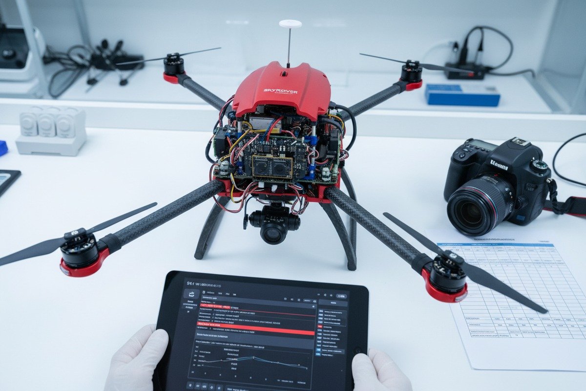 Technical documentation and flight logs for speeding up drone warranty verification process (ID#3)