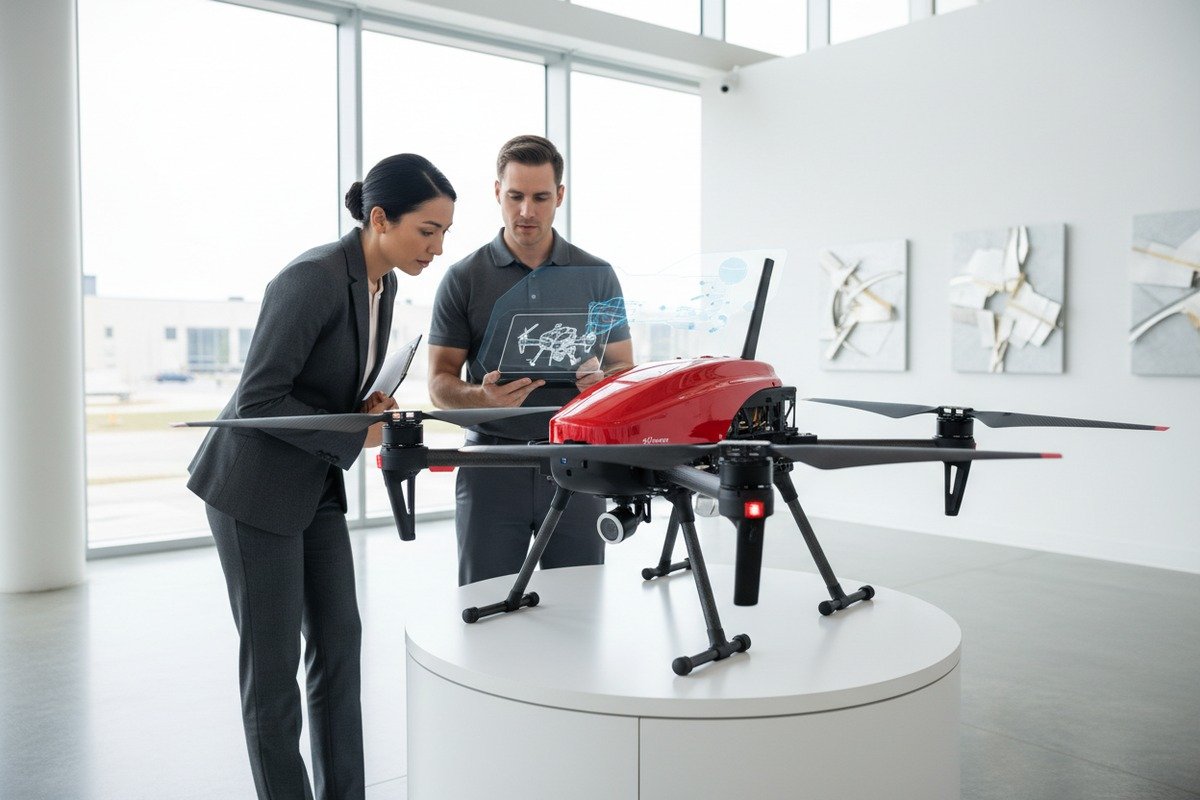 Controlling Proprietary Drone Technology Maintaining control over proprietary drone technology through modular architecture and black-box integration (ID#5)