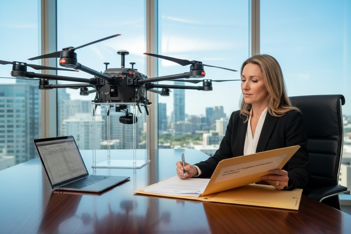 Verifying agricultural drone supplier support for third-party insurance claims and documentation (ID#1)