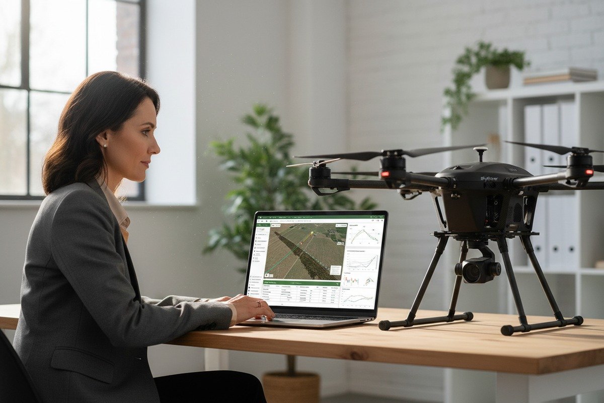 Verifying agricultural drone flight log exports for official compliance reporting and documentation (ID#1)