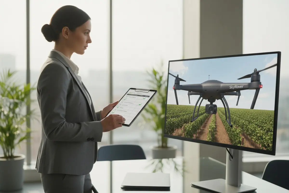 Wie bewerte ich virtuelle Simulationsschulungssysteme von Lieferanten für Agrardrohnen?